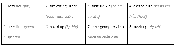 Lesson 2 - Unit 4. Disasters - SBT Tiếng Anh 8 iLearn Smart World 1 1