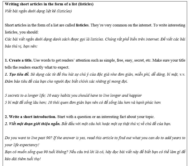 Lesson 3 - Unit 1. Health & Healthy lifestyle - SBT Tiếng Anh 11 iLearn Smart World 4 1
