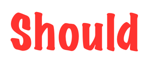 Image Example for should