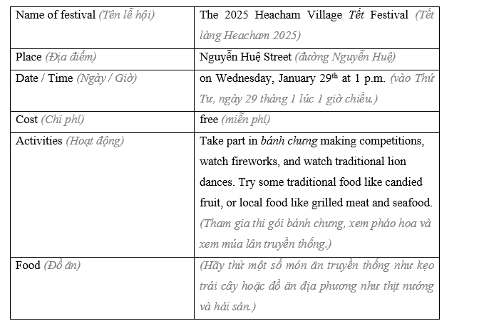 Lesson 3 - Unit 2. Life in the country - SBT Tiếng Anh 8 iLearn Smart World 5 2
