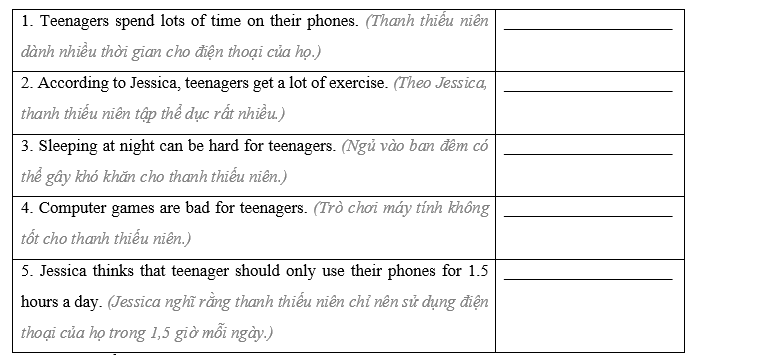 Lesson 3 - Unit 7. Teens - SBT Tiếng Anh 8 iLearn Smart World 3 1