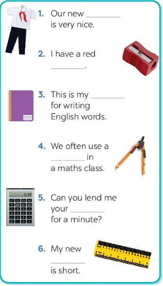 Looking Back - Unit 1. My New School - Tiếng Anh 6 - Global Success 0 1