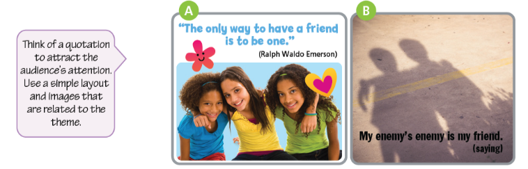 Presentation skills 1 - SBT Tiếng Anh 7 Right on! 0 1