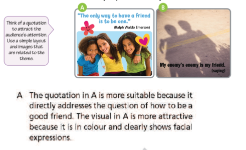 Presentation skills 1 - SBT Tiếng Anh 7 Right on! 0 2