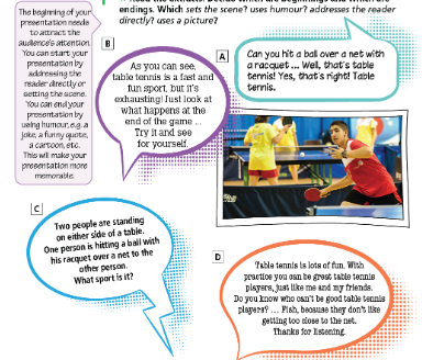 Presentation skills 2 - SBT Tiếng Anh 7 Right on! 0 1