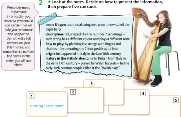 Presentation skills 3 - SBT Tiếng Anh 7 Right on! 1 1
