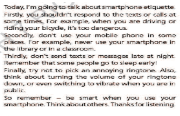 Presentation skills 4 - SBT Tiếng Anh 7 Right on! 3 2