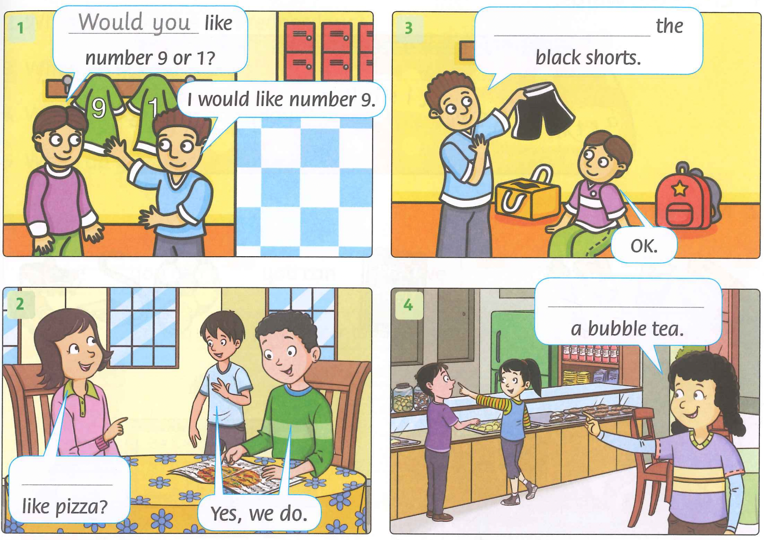 Review 1 - SBT Tiếng Anh 4 - Family and Friends 3 1