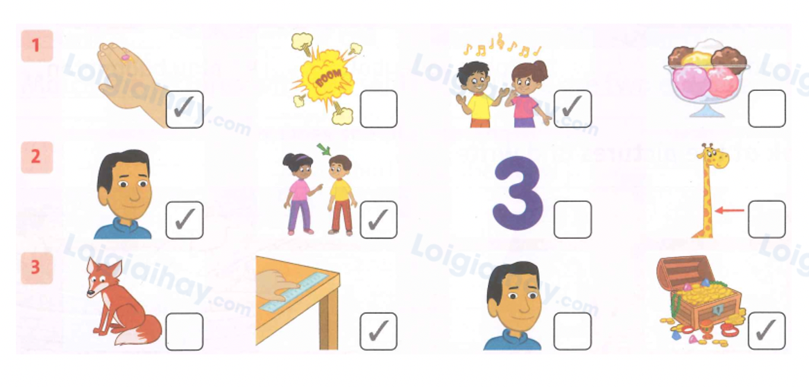 Review 3 - SBT Tiếng Anh 4 - Family and Friends 4 2