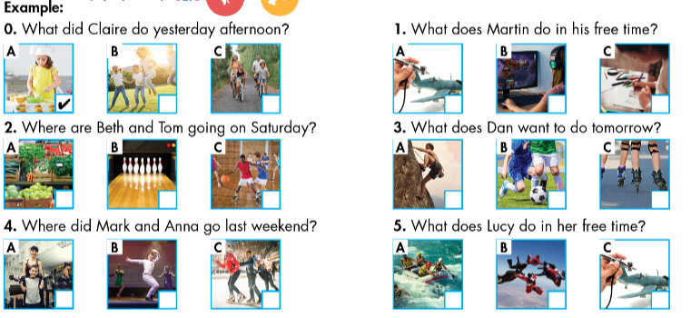 Review - Unit 1. Free Time - SBT Tiếng Anh 7 iLearn Smart World 0 1