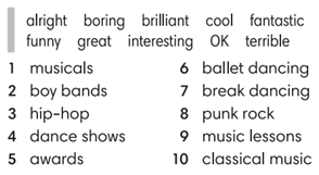 Revision – Unit 5. The music of life – Tiếng Anh 6 – English Discovery 2 1