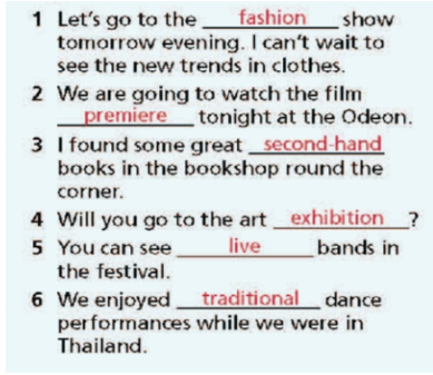 Revision (Units 3 - 4) - SBT Tiếng Anh 7 Right on! 0 2