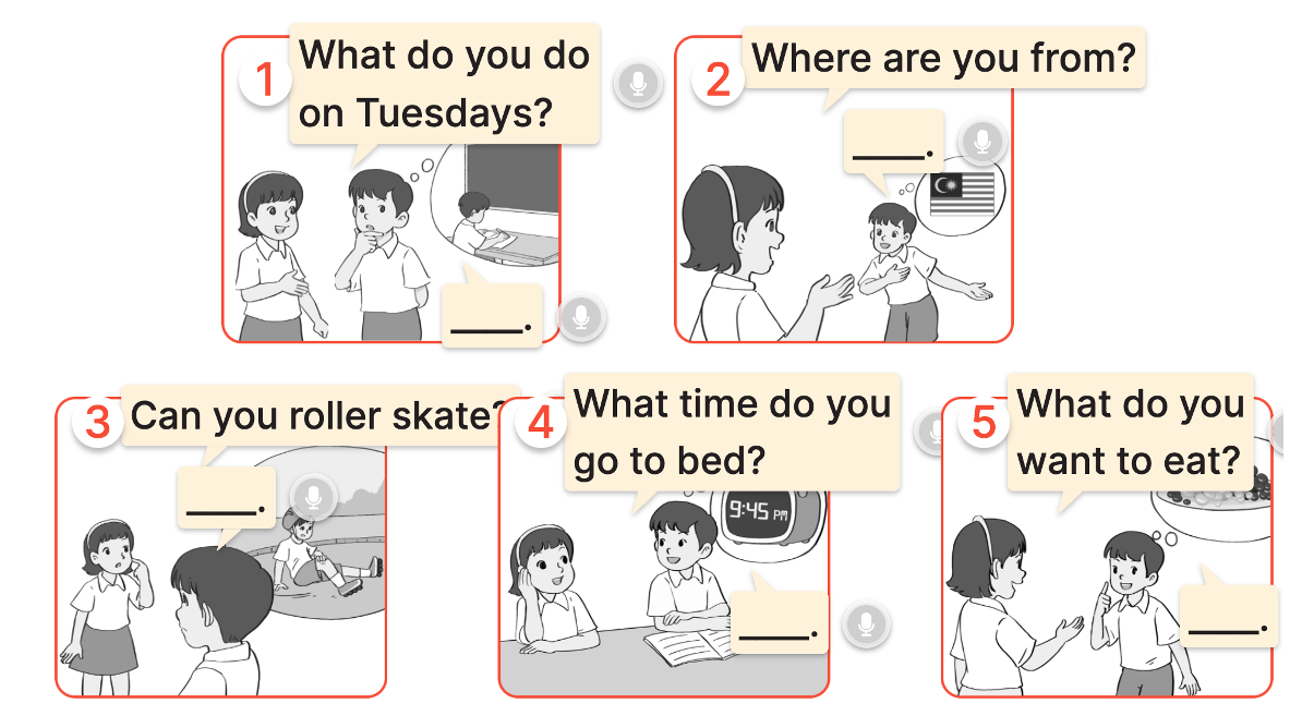 Self-check 1 - SBT Tiếng Anh 4 - Global Success 5 1