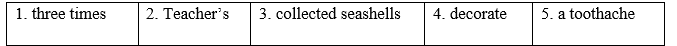 Self - check 3 - SBT Tiếng Anh 5 - Global Success 2 2