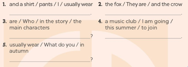 Self - check 4 - SBT Tiếng Anh 5 - Global Success 4 1