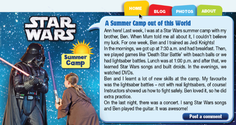 Skills Practice A - SBT Tiếng Anh 7 Right on! 0 1