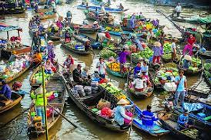 Image Example for floating market