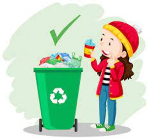 Image Example for put rubbish in the bins