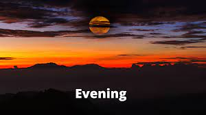 Image Example for evening