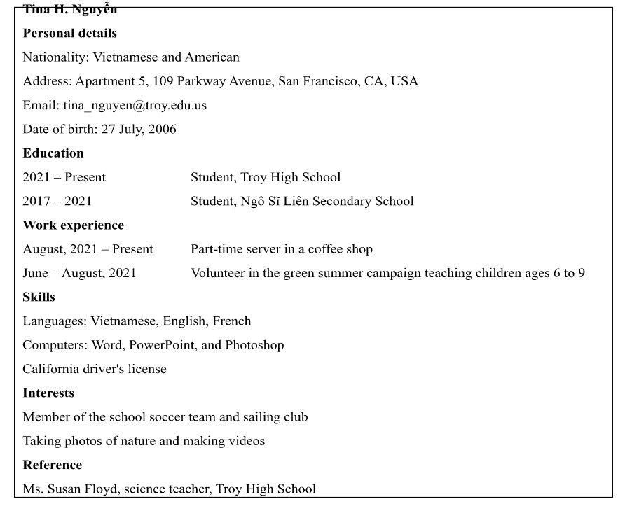 Tiếng Anh 10 Unit 11 11E 2 1