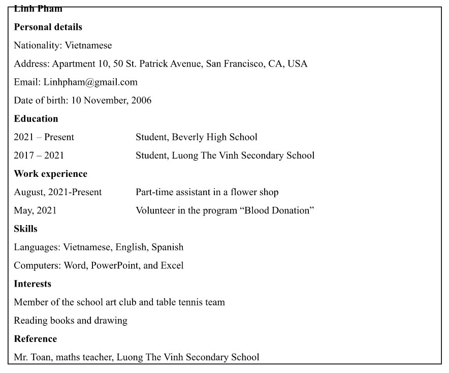 Tiếng Anh 10 Unit 11 11E 6 1