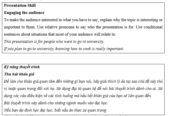 Tiếng Anh 11 Project 3 0 1