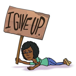 Image Example for give up