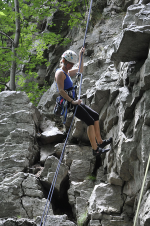 Image Example for abseiling