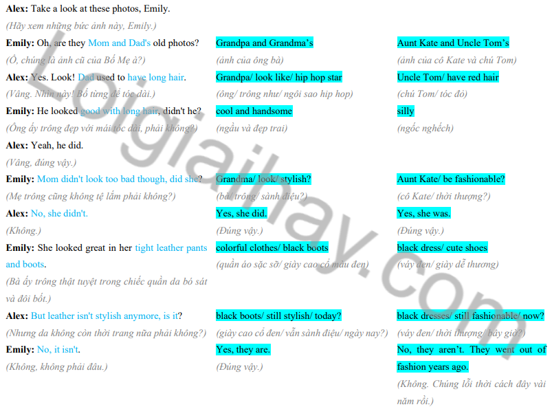 Tiếng Anh 11 Unit 2 Lesson 1 18 1