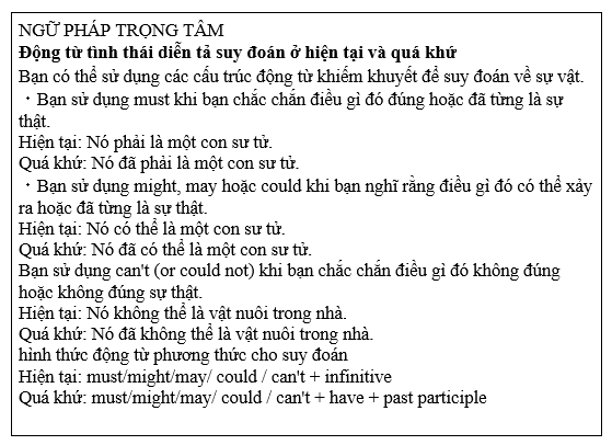 Tiếng Anh 11 Unit 6 6.2 Grammar 2 3