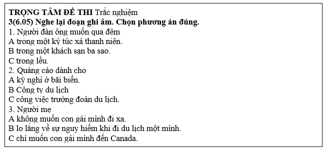 Tiếng Anh 11 Unit 6 6.3 Listening 2 2