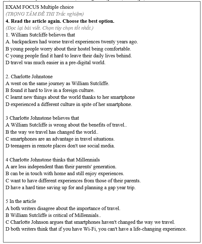 Tiếng Anh 11 Unit 6 6.4 Reading 3 1