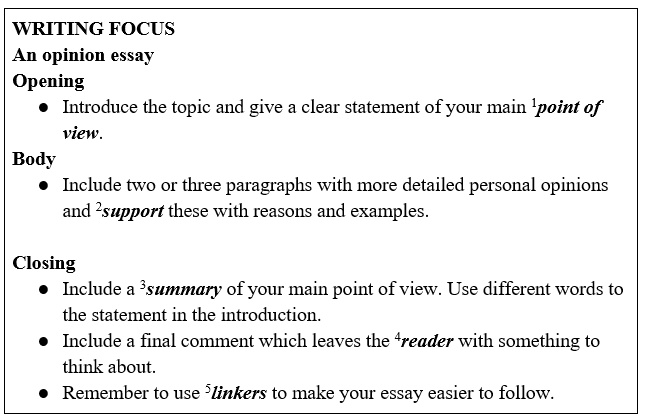 Tiếng Anh 11 Unit 9 9.7 Writing 4 3