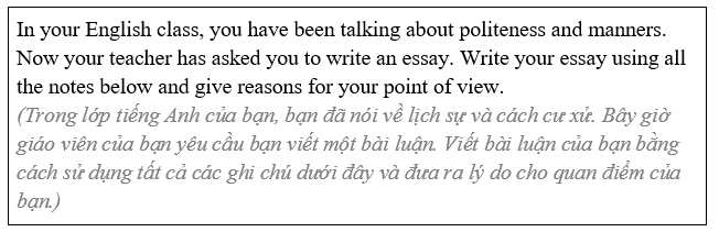 Tiếng Anh 11 Unit 9 9.7 Writing 5 1
