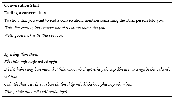 Tiếng Anh 11 Unit 9 Lesson 1 5 1