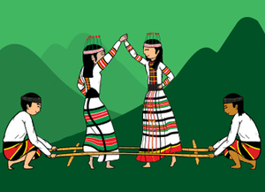 Image Example for bamboo dancing