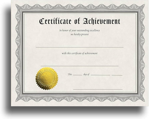 Image Example for certificate