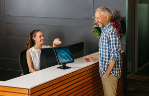 Image Example for receptionist