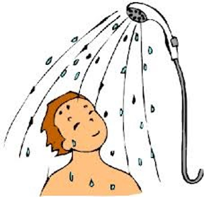 Image Example for take a shower