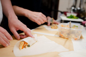 Image Example for make spring rolls
