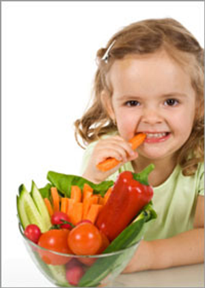 Image Example for eat vegetables