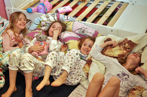 Image Example for have a sleepover