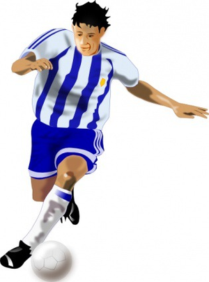 Image Example for soccer player