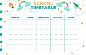 Image Example for timetable