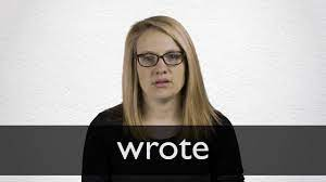 Image Example for wrote