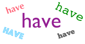 Image Example for have