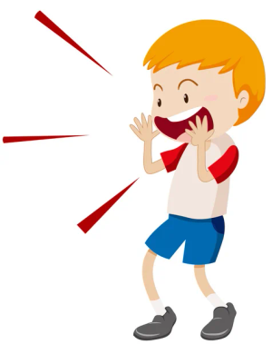 Image Example for shouting