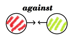 Image Example for against