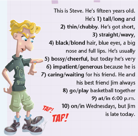 Tiếng Anh 7 Unit 1 1. Progress check 0 1