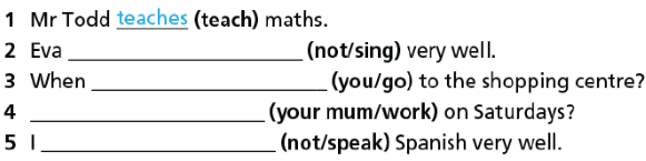 Tiếng Anh 7 Unit 1 1b. Grammar 1 1